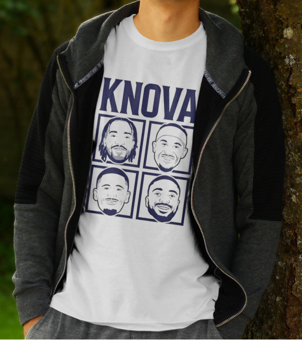 Big 4 Knova New York Knicks Quartet T-Shirt