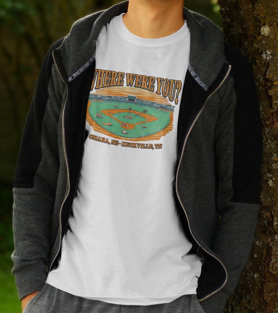 WHERE WERE YOU? Omaha, NE - Knoxville, TN T-Shirt