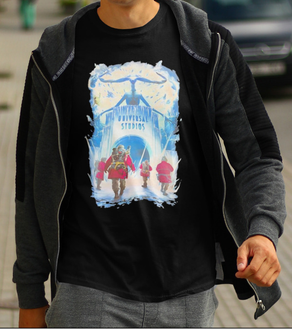 Universal Studios Ghostbusters Frozen Empire Adventure T-Shirt