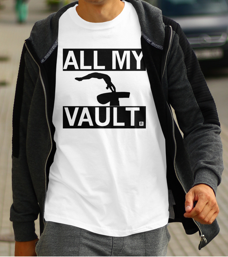 ALL MY VAULT Gymnastics T-Shirt