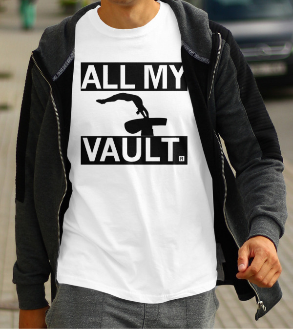 ALL MY VAULT Gymnastics T-Shirt