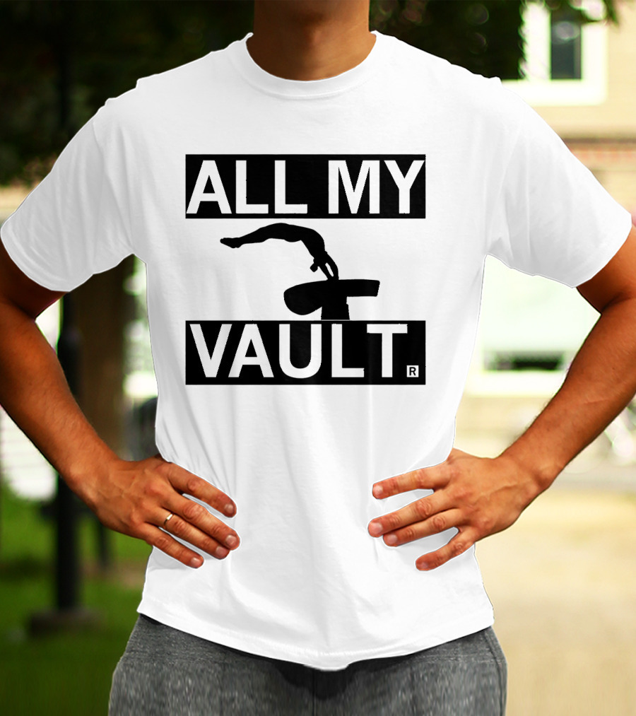 ALL MY VAULT Gymnastics T-Shirt