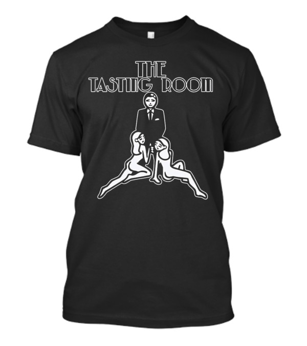 The Tasting Room Sophisticated Style With Two Figures T-Shirt