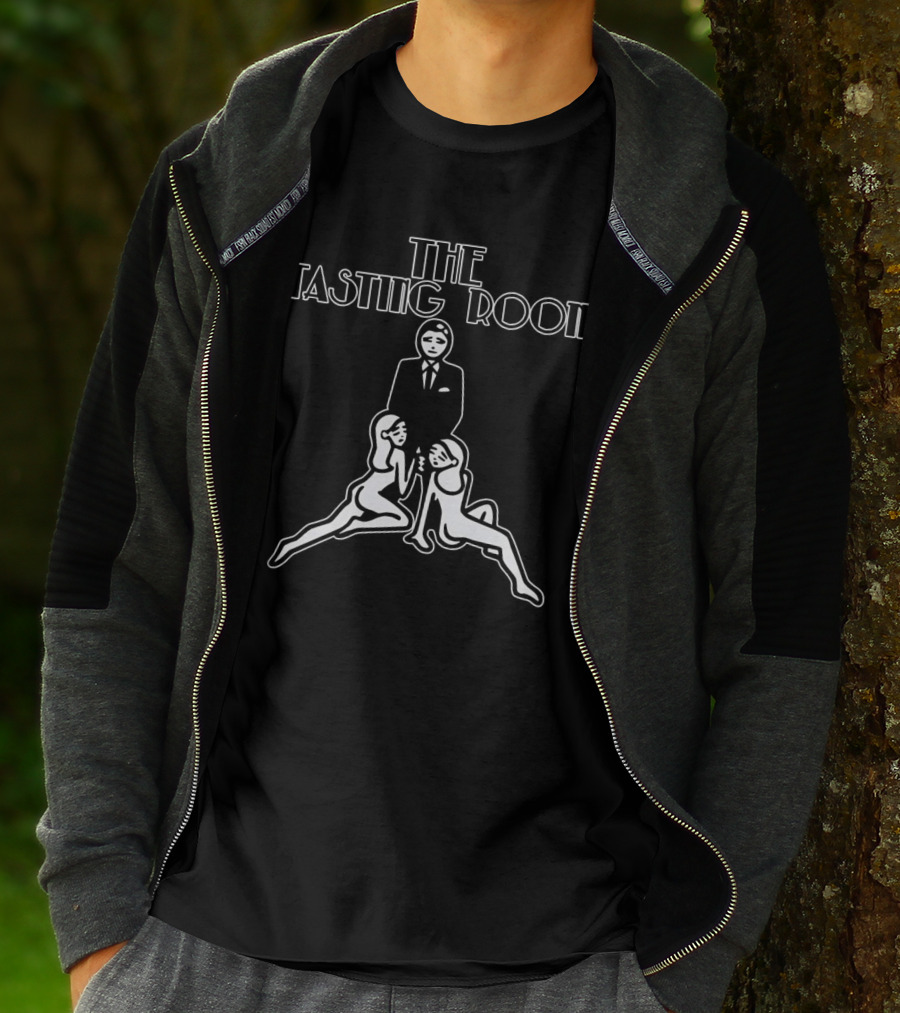 The Tasting Room Sophisticated Style With Two Figures T-Shirt