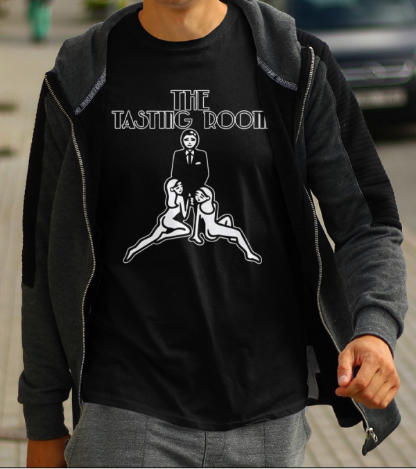 The Tasting Room Sophisticated Style With Two Figures T-Shirt