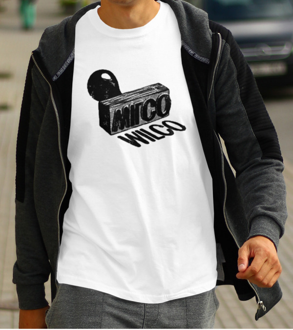 Wilco Band Logo Stamp Block T-Shirt