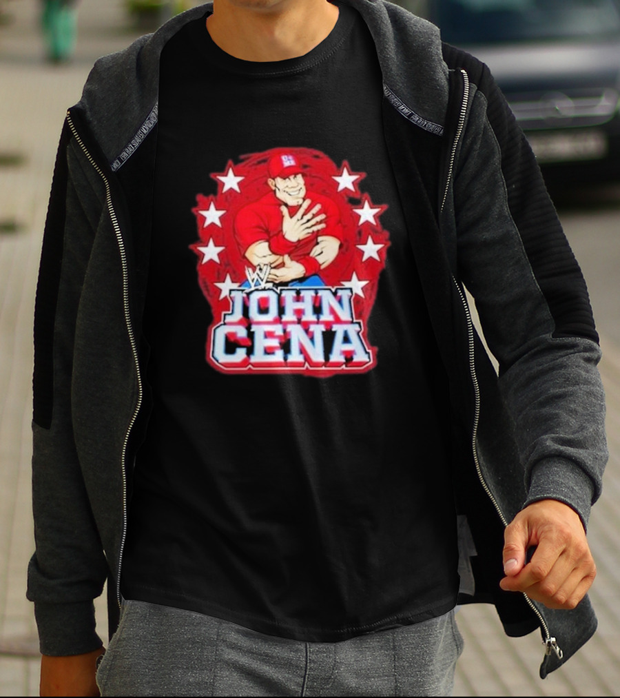 WWE John Cena Cartoon Stars T-Shirt
