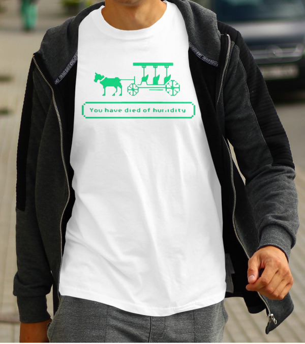 Louisiana Trail You Have Died Of Humidity Retro Wagon Image T-Shirt
