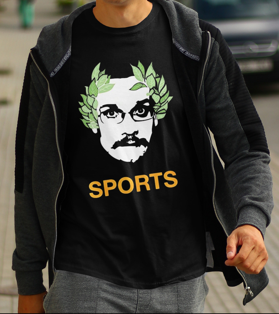 Olympic John Laurel Wreath Face Sports T-Shirt