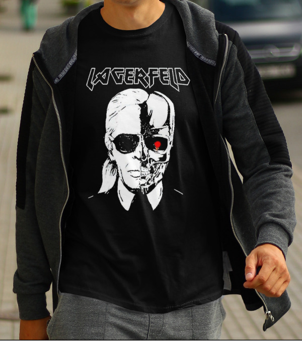 Lagerfeld Stylestalker Cybernetic Visionary Fashion T-Shirt