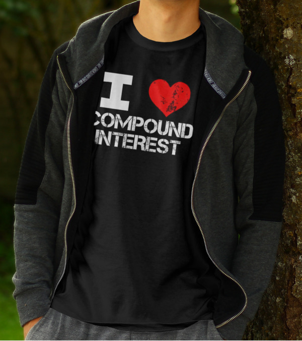 I Love Compound Interest Financial Enthusiast T-Shirt