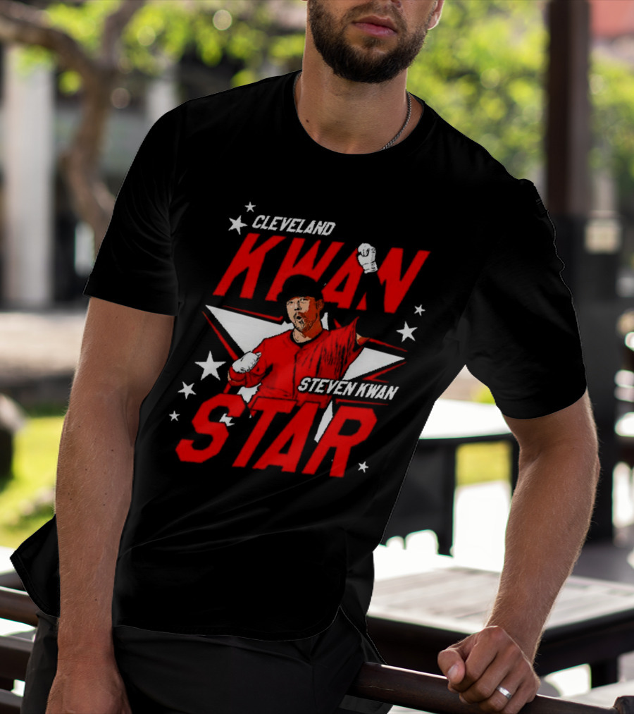 Cleveland Kwan Steven Kwan Star T-Shirt