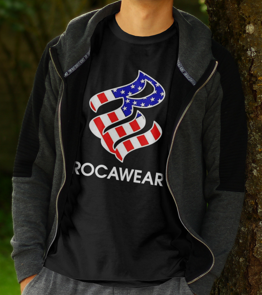 Rocawear American Flag Logo Freedom T-Shirt