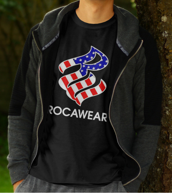 Rocawear American Flag Logo Freedom T-Shirt