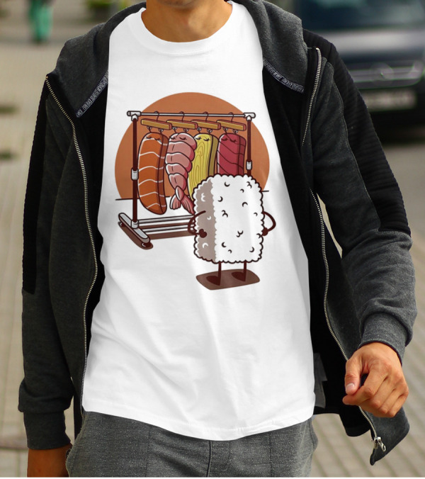 Sushi Wardrobe Nigiri Fashion Choices T-Shirt