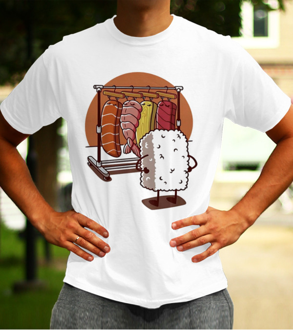 Sushi Wardrobe Nigiri Fashion Choices T-Shirt