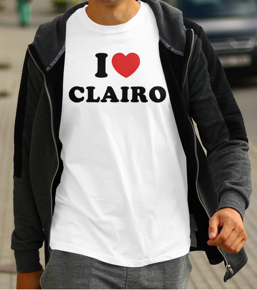 I Love Clairo Heart T-Shirt