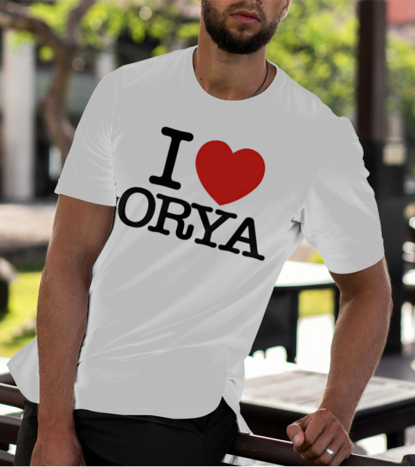 I Love ORYA Heart Icon T-Shirt
