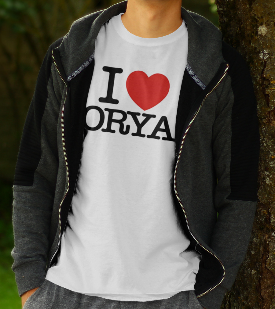 I Love ORYA Heart Icon T-Shirt