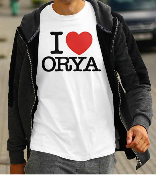 I Love ORYA Heart Icon T-Shirt