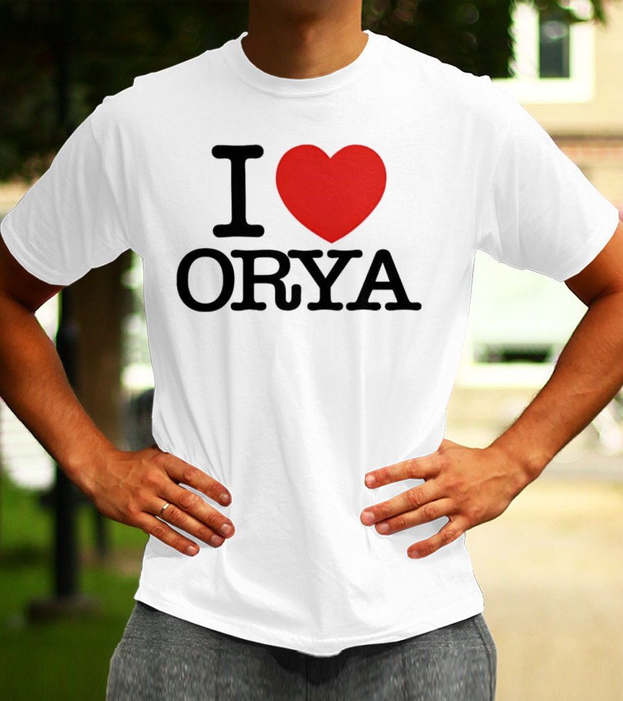 I Love ORYA Heart Icon T-Shirt
