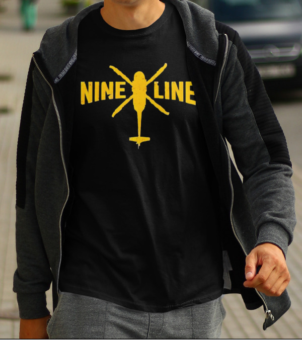 Nine Line Helo Helicopter T-Shirt