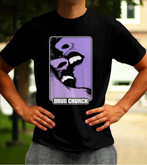 Drug Church Purple Lips Pure Noise T-Shirt