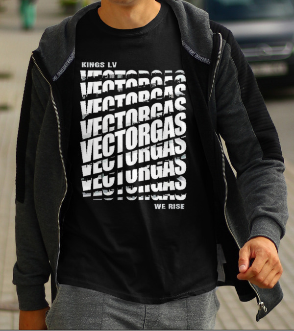 KINGS LV VECTORGAS WE RISE T-Shirt
