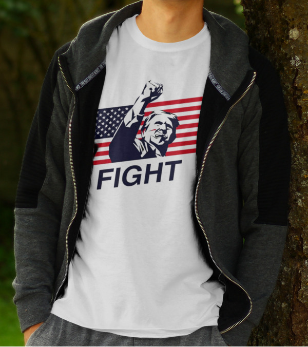 Fight American Flag Patriot T-Shirt