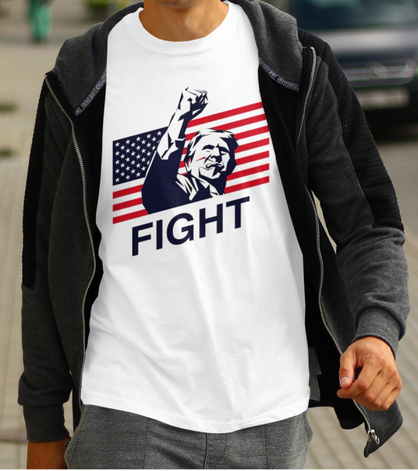 Fight American Flag Patriot T-Shirt