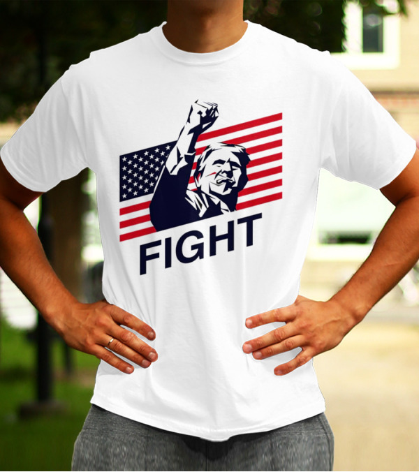 Fight American Flag Patriot T-Shirt