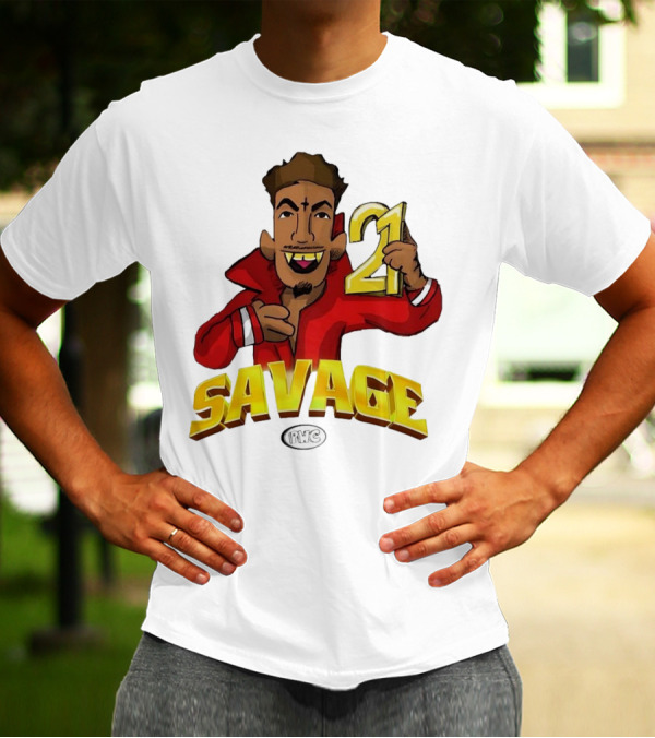 Savage 21 PWC Cartoon Character T-Shirt