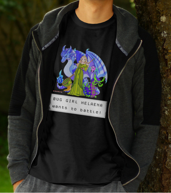 Bug Girl Helaena With Dragon And Insects Wants To Battle T-Shirt