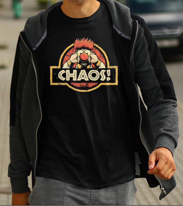 Jurassic Park Chaos Beaker Muppet T-Shirt