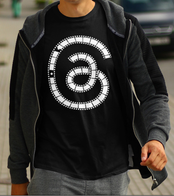 Threads Icon Film Roll Photographers T-Shirt