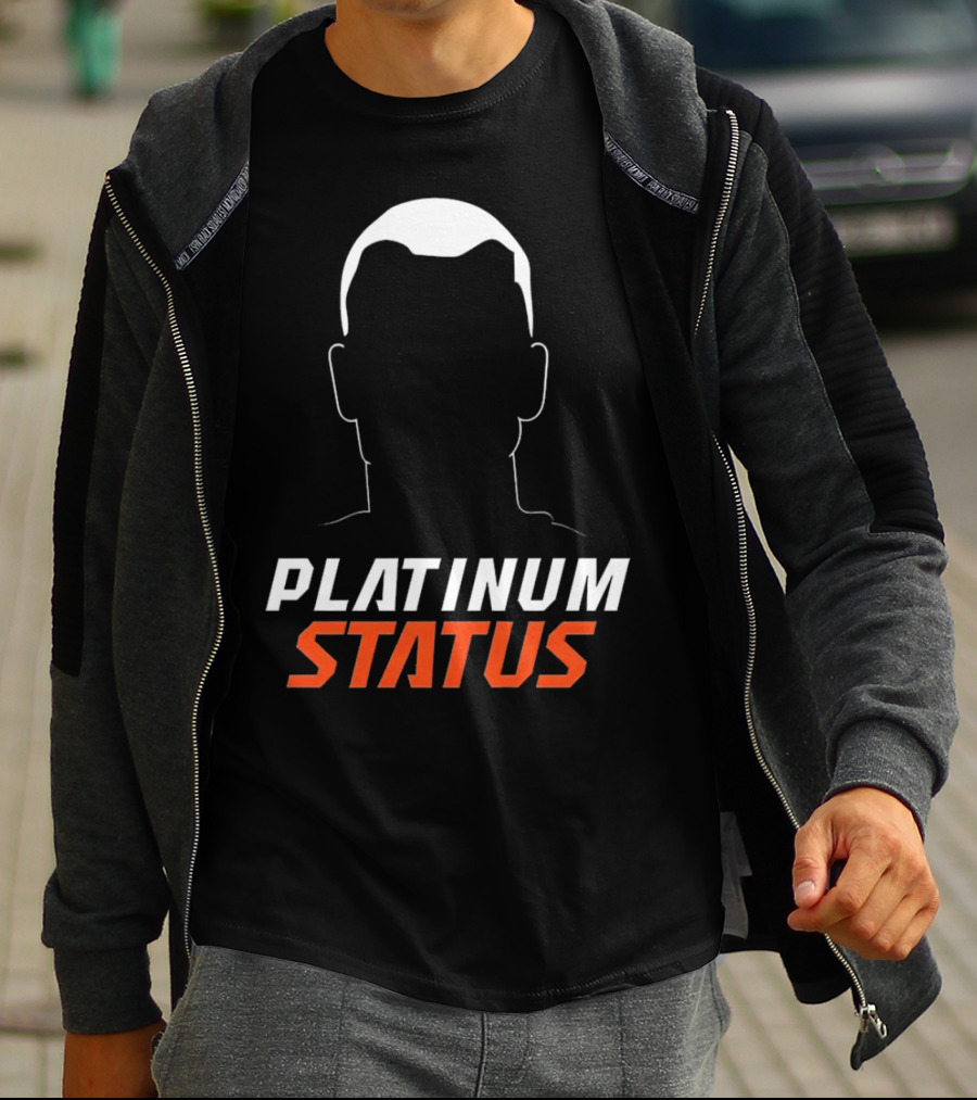 Platinum Status Joe Burrow T-Shirt