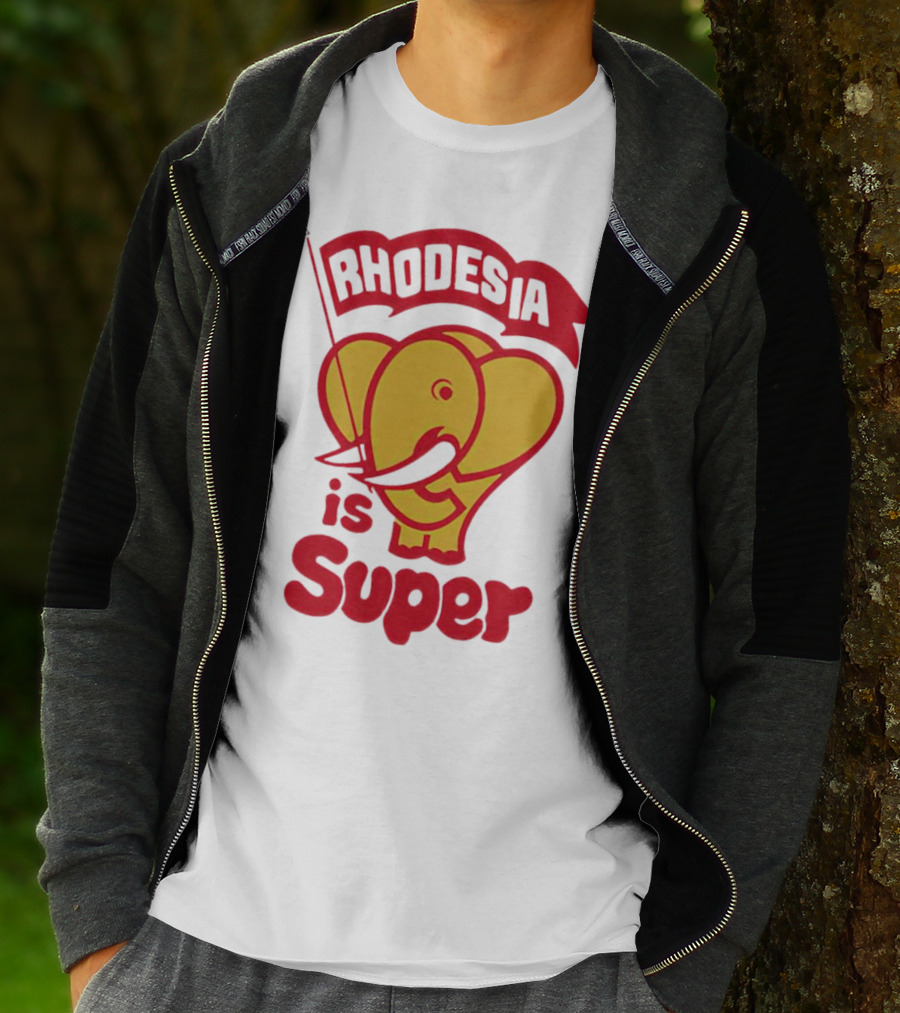 Rhodesia Is Super Elephant T-Shirt