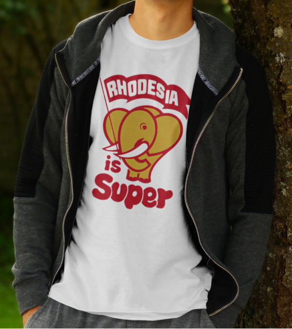 Rhodesia Is Super Elephant T-Shirt