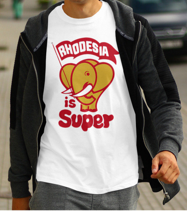 Rhodesia Is Super Elephant T-Shirt