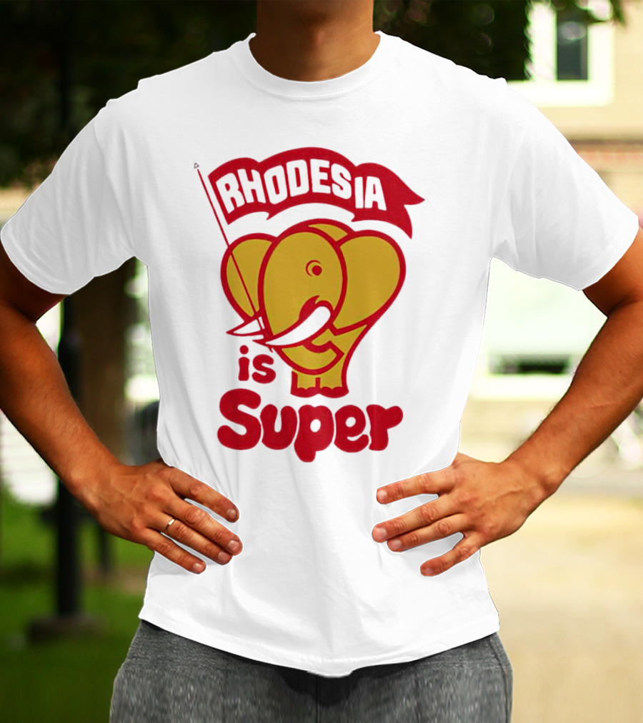 Rhodesia Is Super Elephant T-Shirt