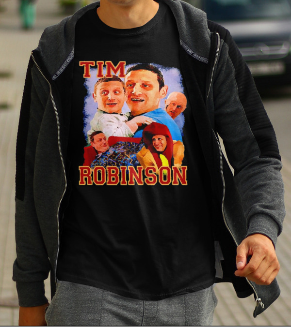 Tim Robinson Sketch Characters Collage T-Shirt