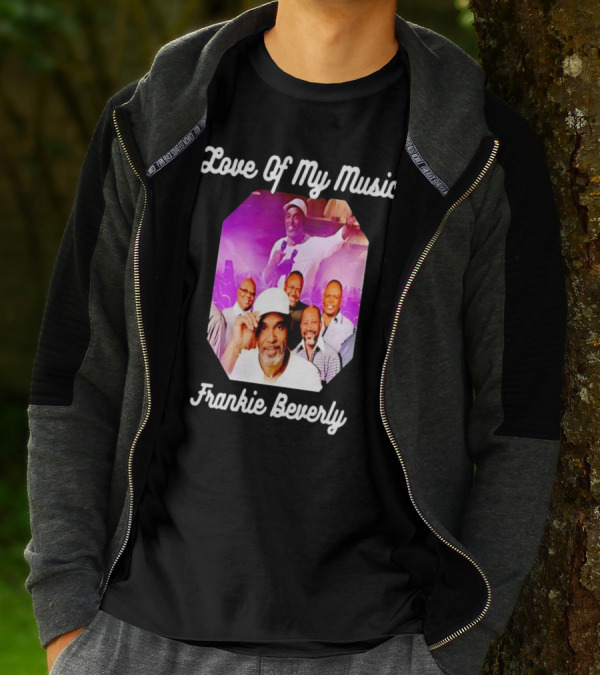 Love Of My Music Frankie Beverly Concert Band Image T-Shirt