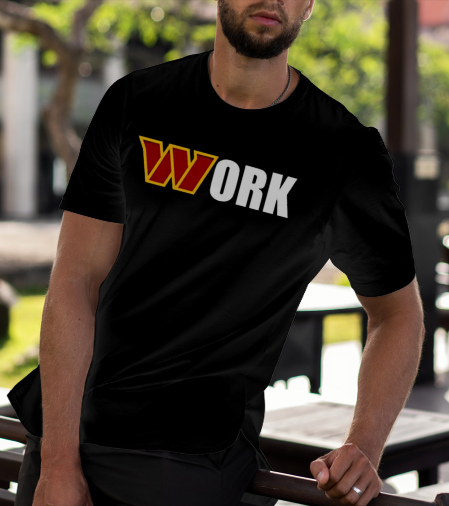Dan Quinn Commanders Work Iconic Team Inspired T-Shirt