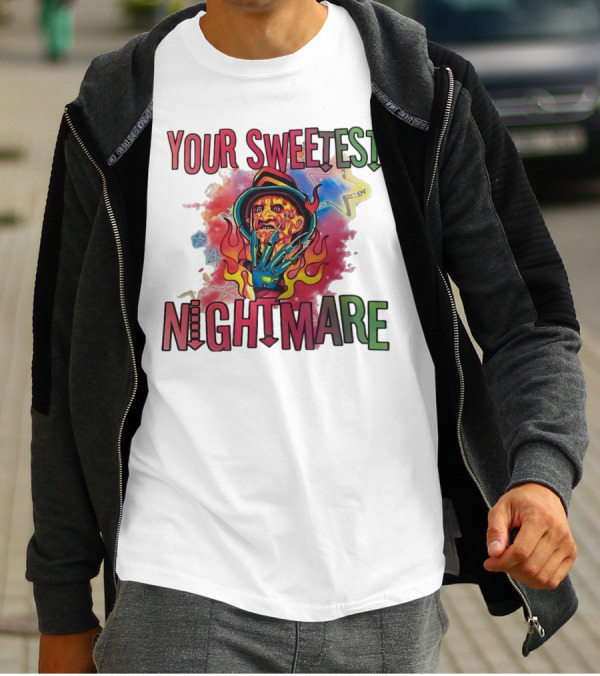 Your Sweetest Nightmare Freddy Krueger Halloween T-Shirt
