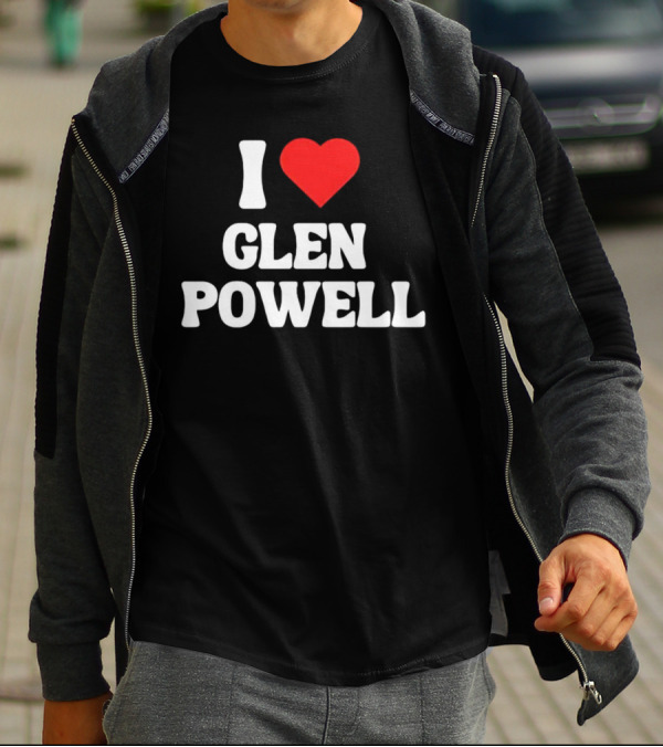 I Heart Glen Powell T-Shirt