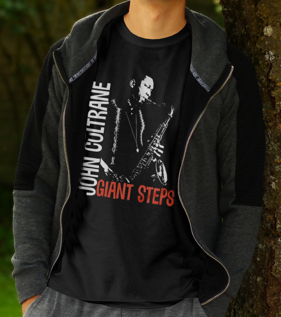John Coltrane Giant Steps Saxophone Player T-Shirt