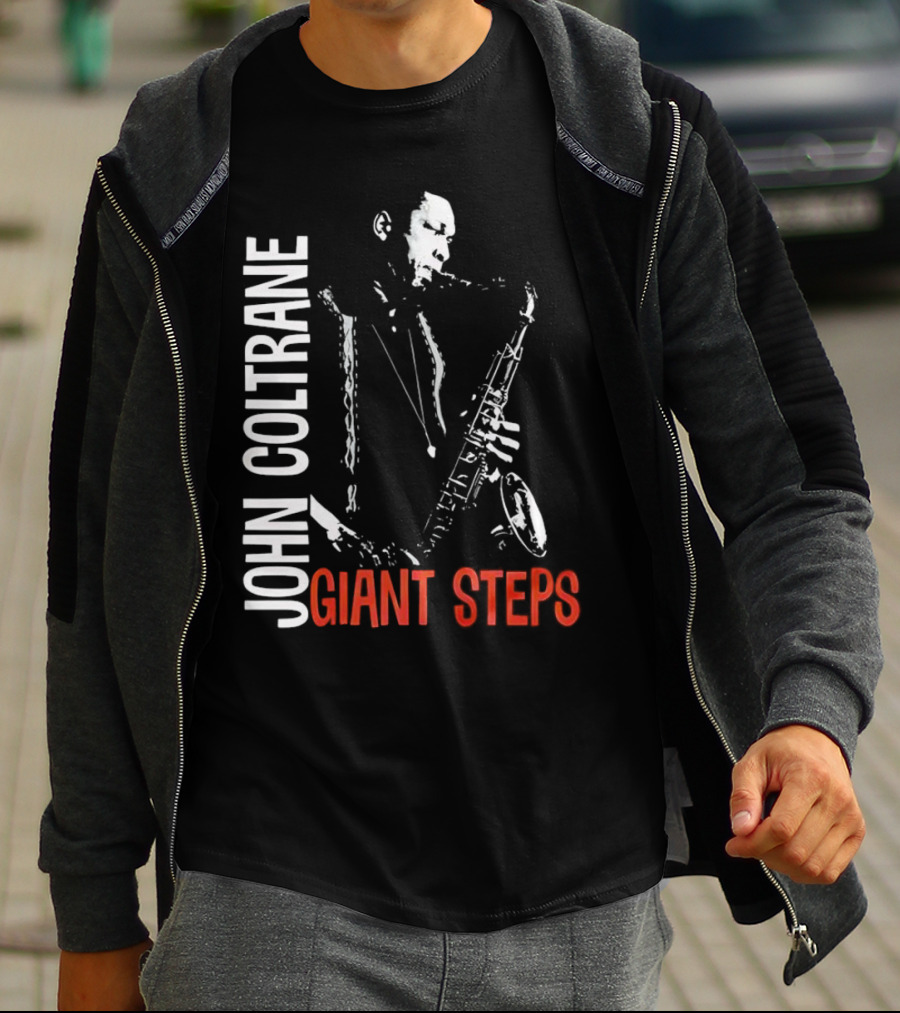 John Coltrane Giant Steps Saxophone Player T-Shirt