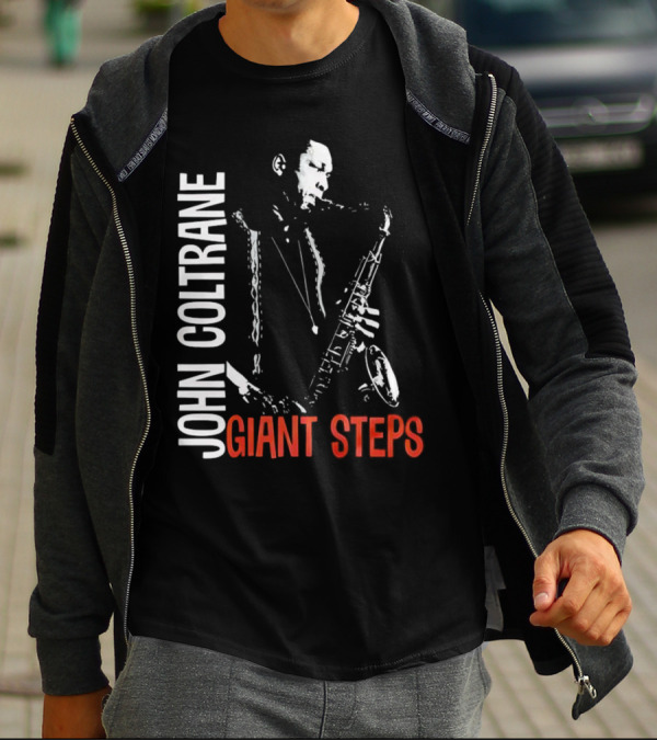 John Coltrane Giant Steps Saxophone Player T-Shirt