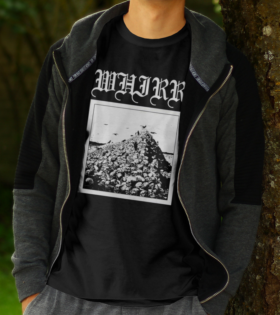 Whirr Skull Mountain Death T-Shirt