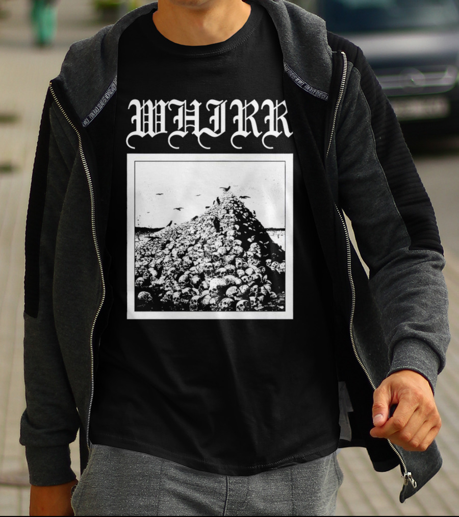Whirr Skull Mountain Death T-Shirt